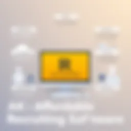 A visual representation of affordable recruiting software features