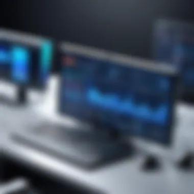 Call Center Recording System Interface A visual representation of a call center recording system interface showcasing functionalities.