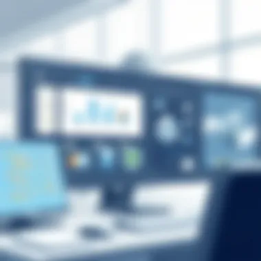 Modern architecture software interface showcasing design tools