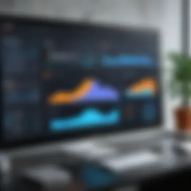 Data Analytics Dashboard for AWS IoT Devices Dashboard displaying data analytics from AWS IoT devices