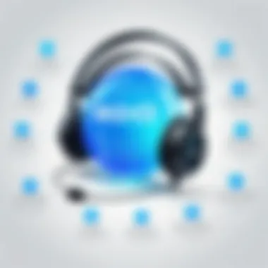 Advantages of Call Center Recording An infographic displaying the benefits of call center recording for customer service.