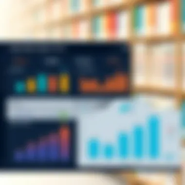 Analytics Dashboard for Book Inventory Management A detailed dashboard showcasing book inventory analytics