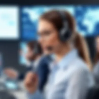 Compliance in Call Center Recordings A diagram illustrating compliance issues related to call center recordings.