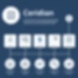Visual representation of Ceridian payroll features