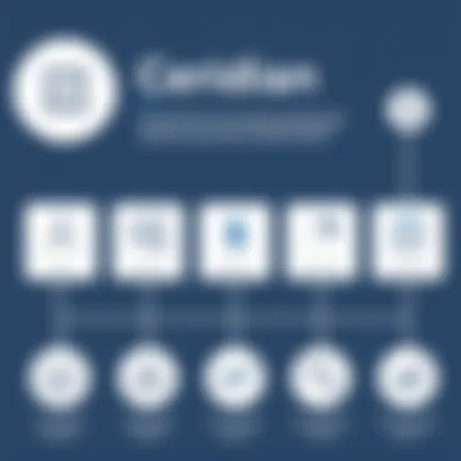 Visual representation of Ceridian payroll features