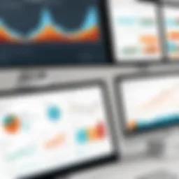 Dynamic dashboard showcasing various data visualizations in Tableau