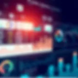 Insightful IT Monitoring Dashboard Visual representation of IT monitoring dashboard with metrics