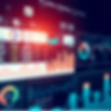 Insightful IT Monitoring Dashboard Visual representation of IT monitoring dashboard with metrics