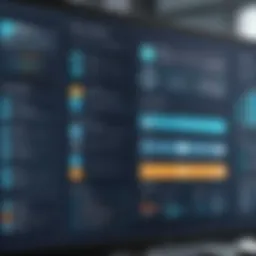 Visual representation of machine risk assessment software features