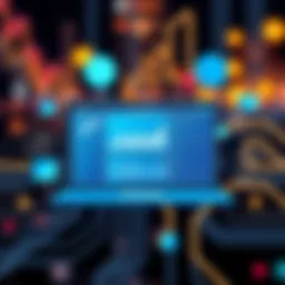 Visual representation of fund accounting software interface