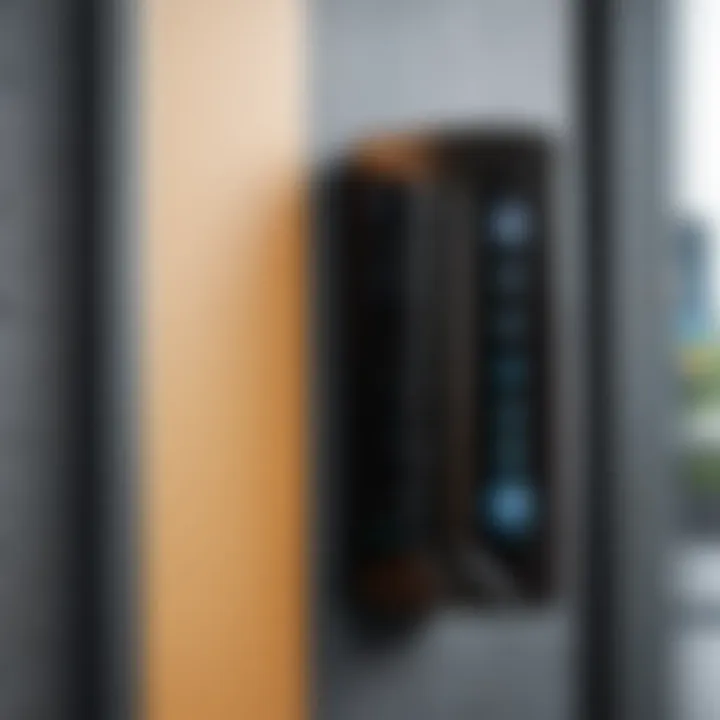 Brivo security system in a modern building environment