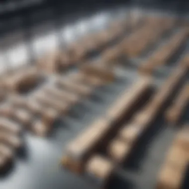 Streamlined Warehouse Operations with Software Collage of warehouse operations utilizing advanced software