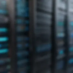 Illustration of various data storage types