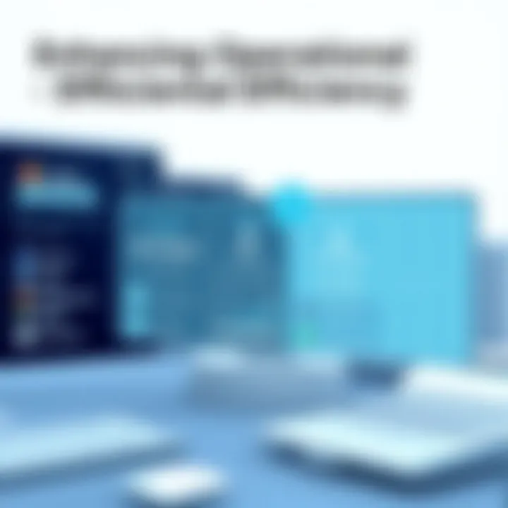 Graphical representation of operational efficiency improvements through Eclipse