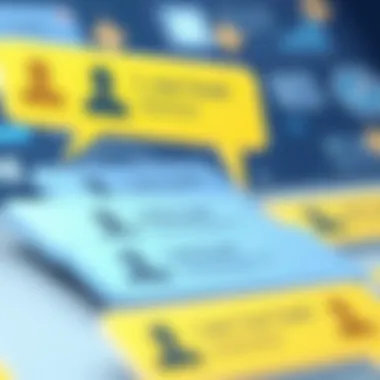 Visual representation of user feedback