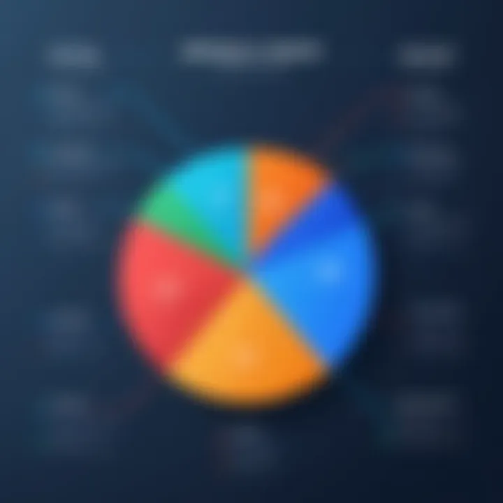 Pie chart illustrating fleet operational costs breakdown