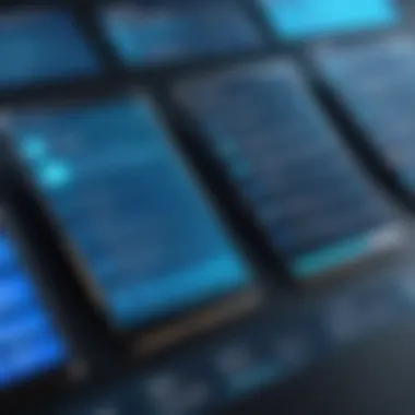 Modern Database Management Solutions A modern database management interface showcasing alternative software features