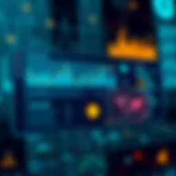 Visual representation of healthcare analytics