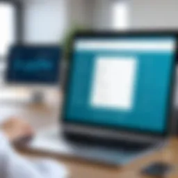 A digital interface for patient check-in at a healthcare facility