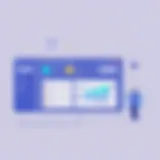 Visual representation of event venue booking software dashboard