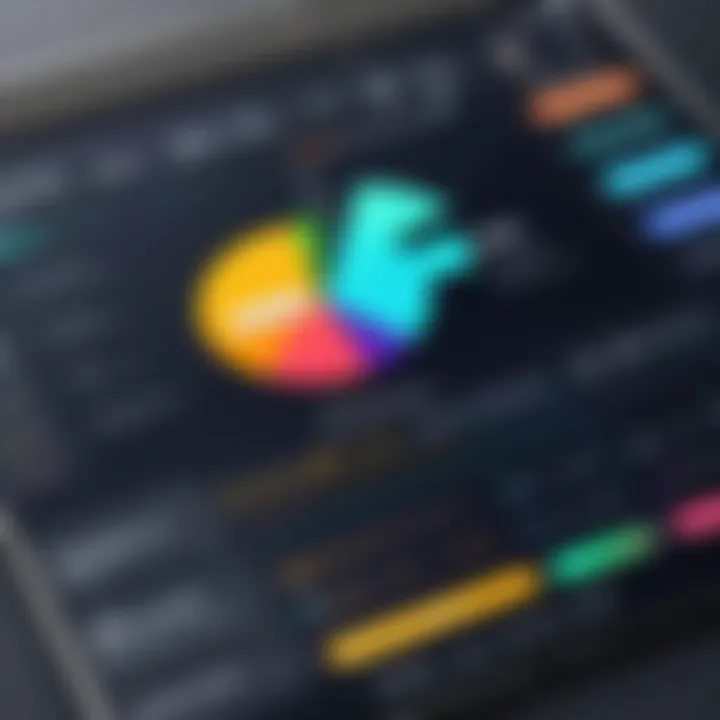 A side-by-side comparison chart of different label making applications and their features.