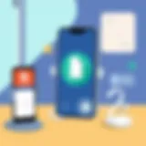 Modern interface of Google Voice application