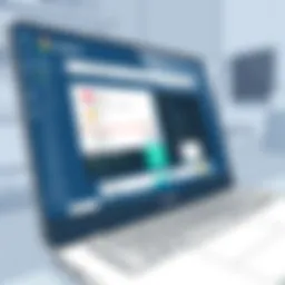 LogMeIn interface displayed on a Chromebook
