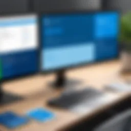 Overview of Microsoft Help Desk Interface