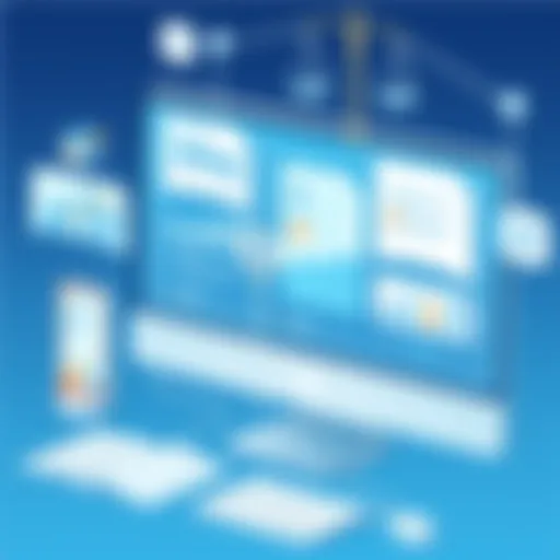 User-Friendly Interface of Legal Billing Software Modern legal billing software interface