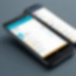 Overview of the Lever Hire app interface showcasing features
