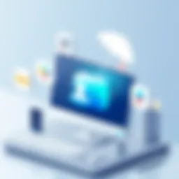 Visual representation of Zapier's integration capabilities