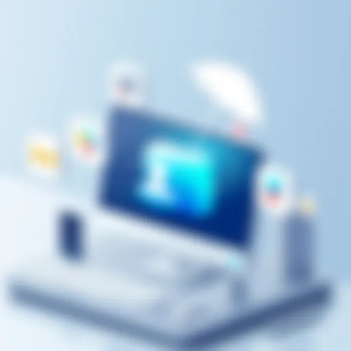 Visual representation of Zapier's integration capabilities