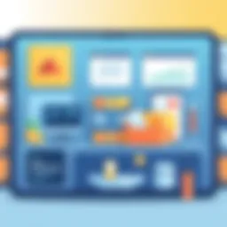 Visual representation of inventory management tools