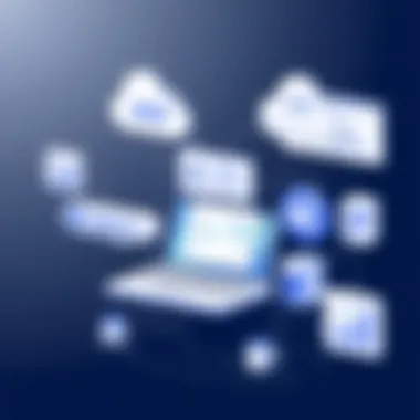 Illustration showing transaction tracking methods