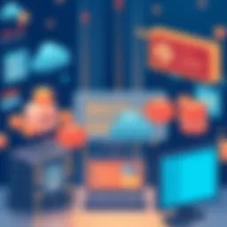 Conceptual representation of continuous deployment in a software environment