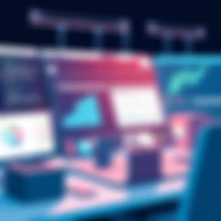 Innovative financial software interface
