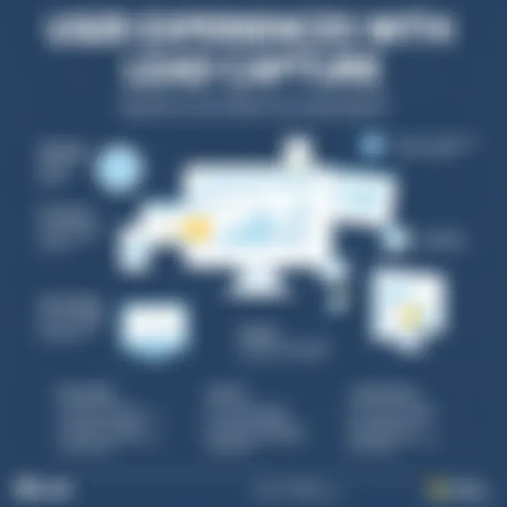 User Experiences with Lead Capture Applications Infographic summarizing user experiences with lead capture applications