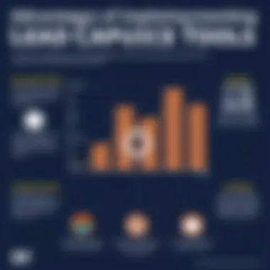 Advantages of Implementing Lead Capture Tools Graph depicting the benefits of using lead capture tools
