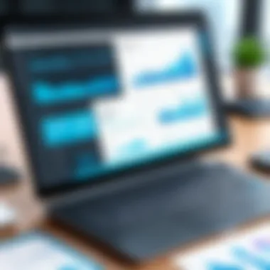 Financial Reports Analysis with Xero Accountant analyzing financial reports generated by Xero