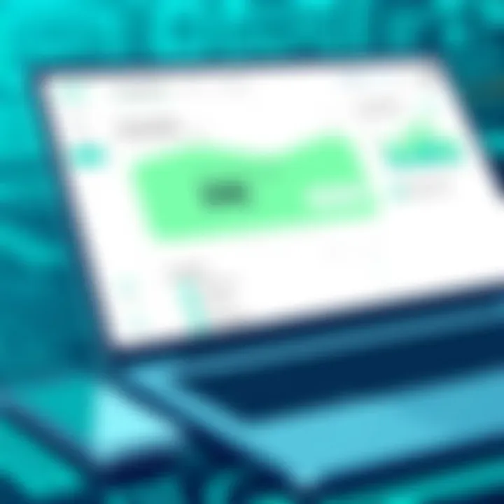 Setting Financial Goals in Mint A screenshot highlighting the Mint app's financial goals feature