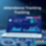 Illustration of attendance tracking dashboard