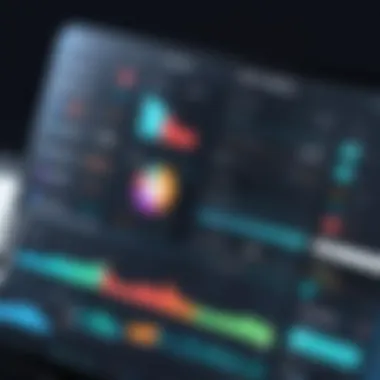 Influencer Marketing Metrics Dashboard A digital dashboard showcasing influencer metrics and analytics