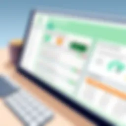 Dynamic interface of QuickBooks dispatching showcasing resource allocation.