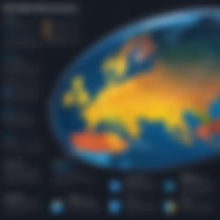 Graphical representation of oil field management software capabilities