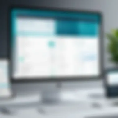 Overview of Tax Return Software Interface User interface of a tax return software