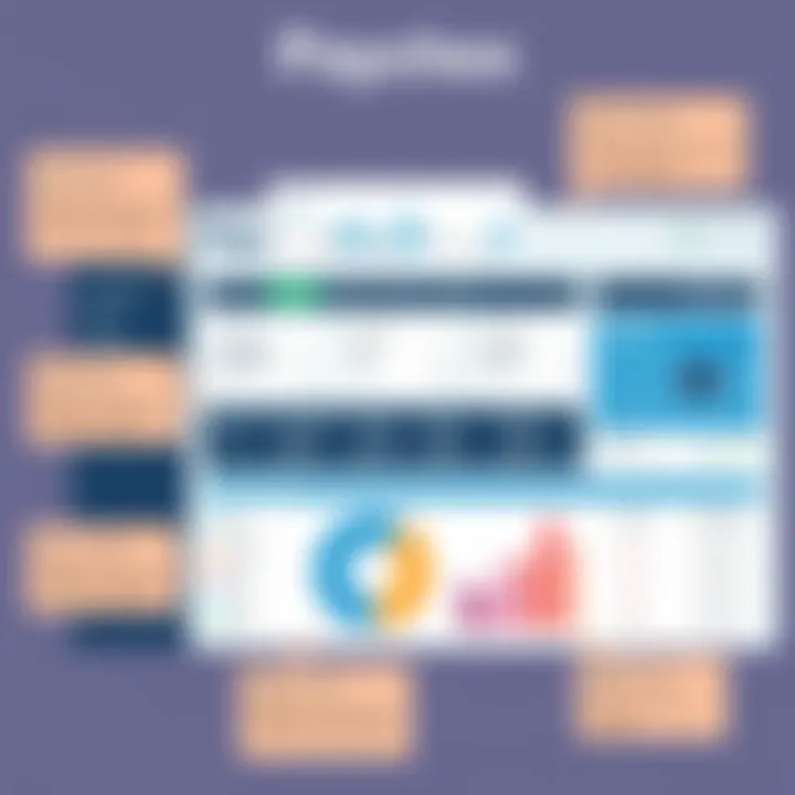 Overview of Paychex dashboard showcasing payroll features