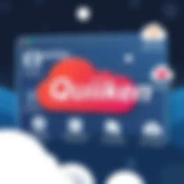 Exploring Quicken Cloud Features User interface of Quicken Cloud showcasing features