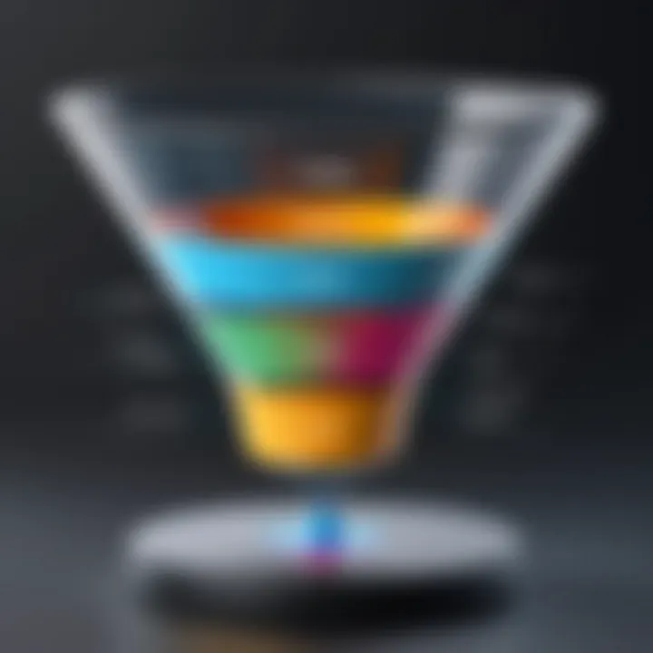 Sample sales funnel created with SamCart