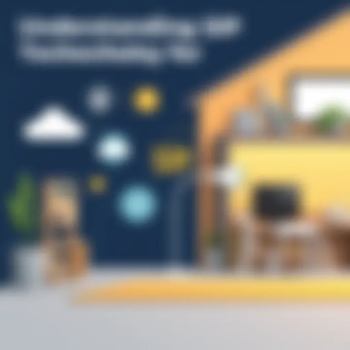 Visual representation of SIP technology in residential settings