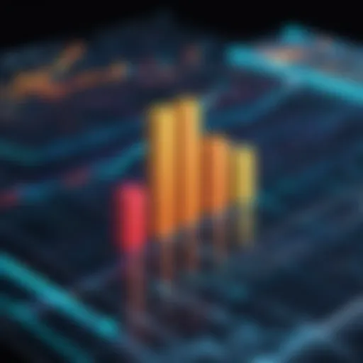 Financial growth chart representing SMEs